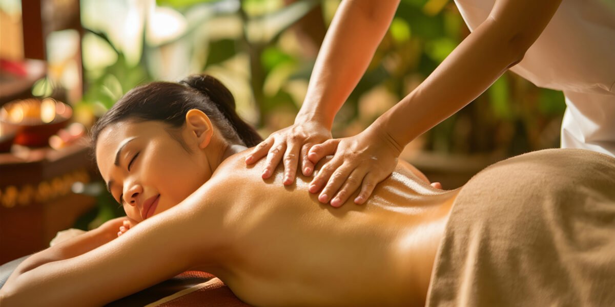 Rücken-, Nacken- & Schultermassage